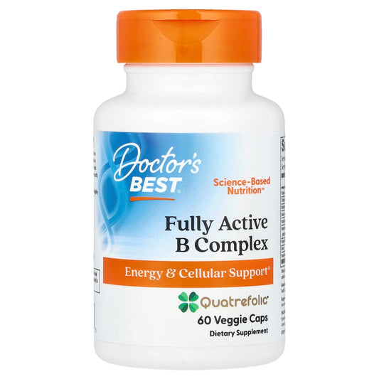 Doctor's Best Fully Active B Complex - Energy & Immunity Support - Image 1
