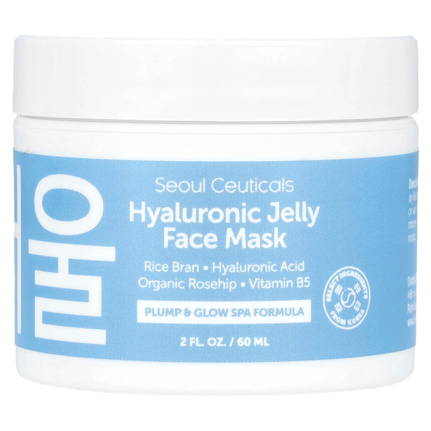 SeoulCeuticals, Hyaluronic Jelly Beauty Face Mask, 2 fl oz (60 ml) - Image 1