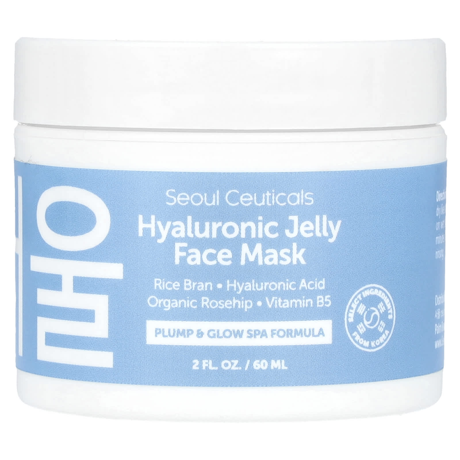 SeoulCeuticals, Hyaluronic Jelly Beauty Face Mask, 2 fl oz (60 ml) - Image 1