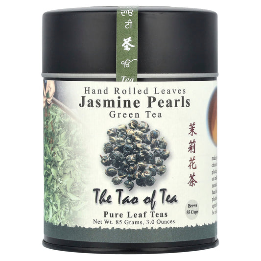 The Tao of Tea, Hand Rolled Leaves, Green Tea, Jasmine Pearls, 3 oz (85 g) - Image 1