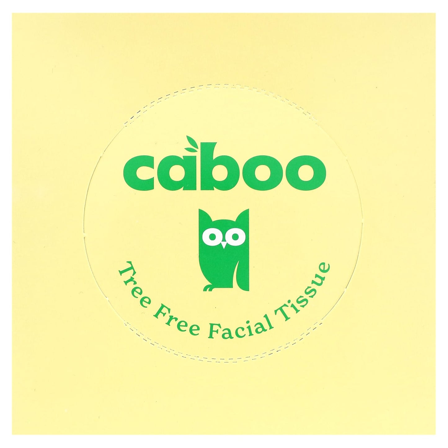Sustainable Bamboo Facial Tissue 60-Piece Pack - Caboo - Image 1
