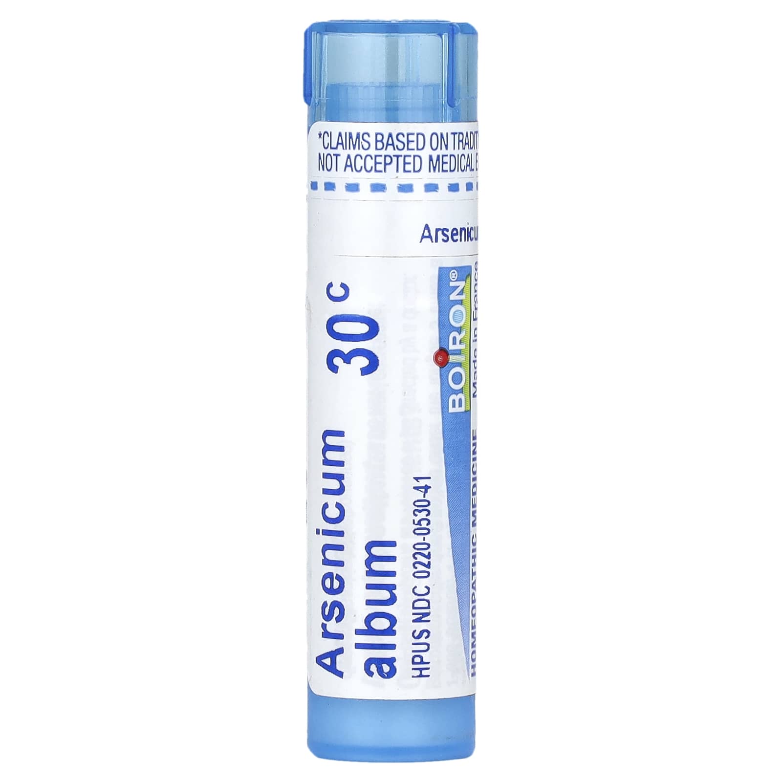 Boiron Food Poisoning Relief, Homeopathic Arsenicum Album 30C, 80 Pellets - Image 1