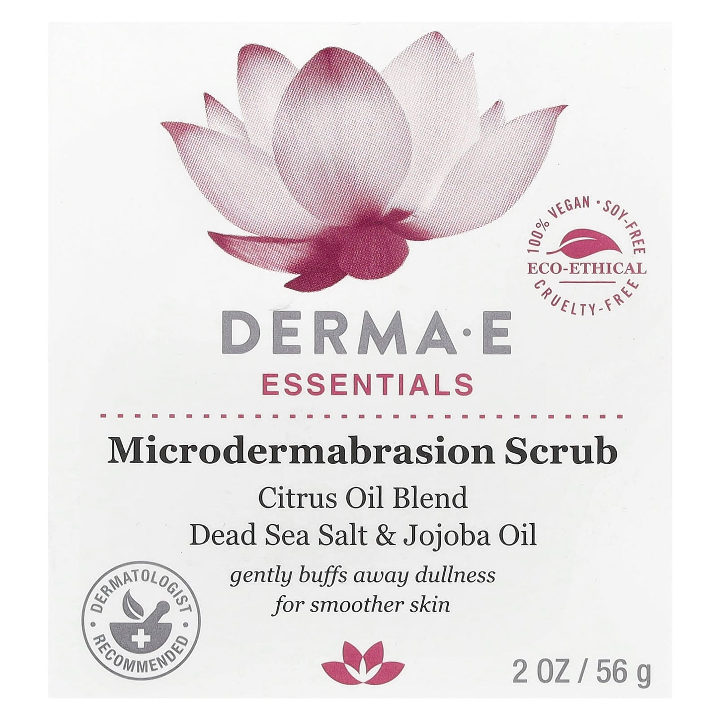 DERMA E Microdermabrasion Scrub for Smooth, Radiant Skin - 2 oz - Image 2