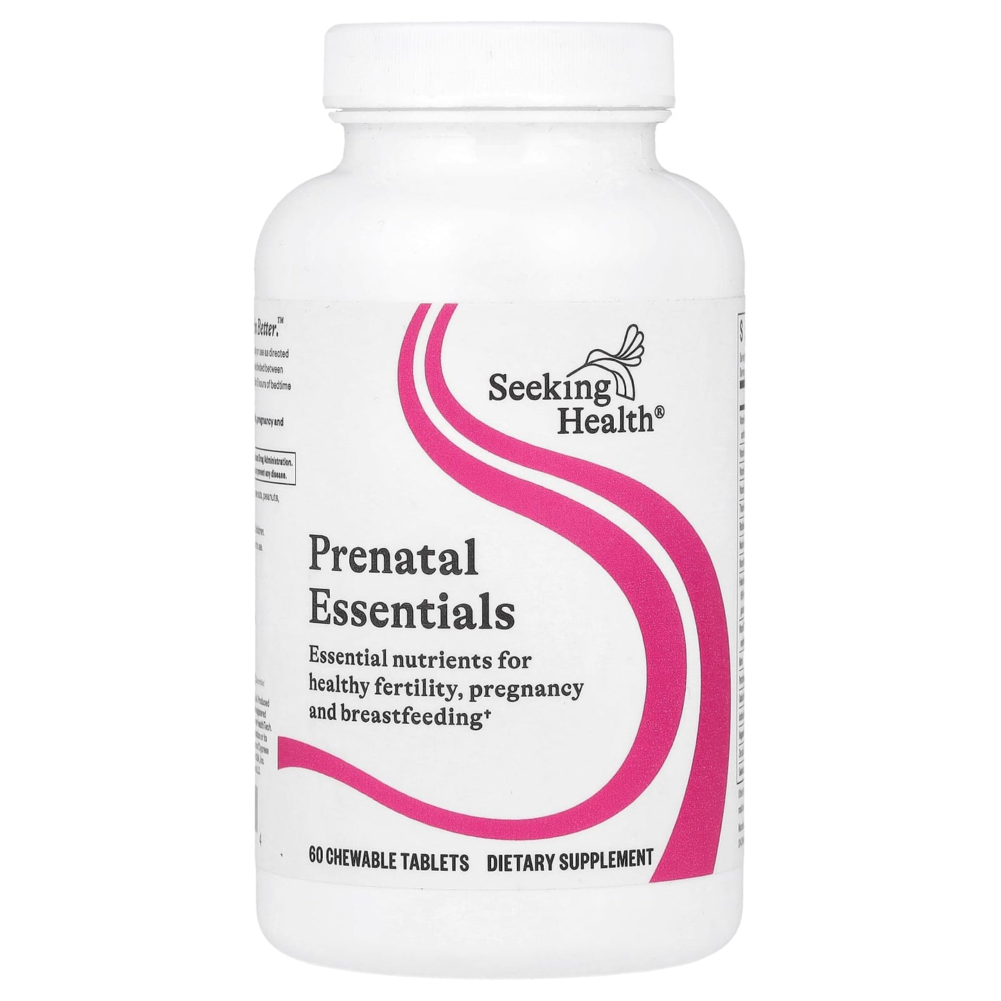 Seeking Health, Prenatal Essentials, 60 Chewable Tablets - Image 1
