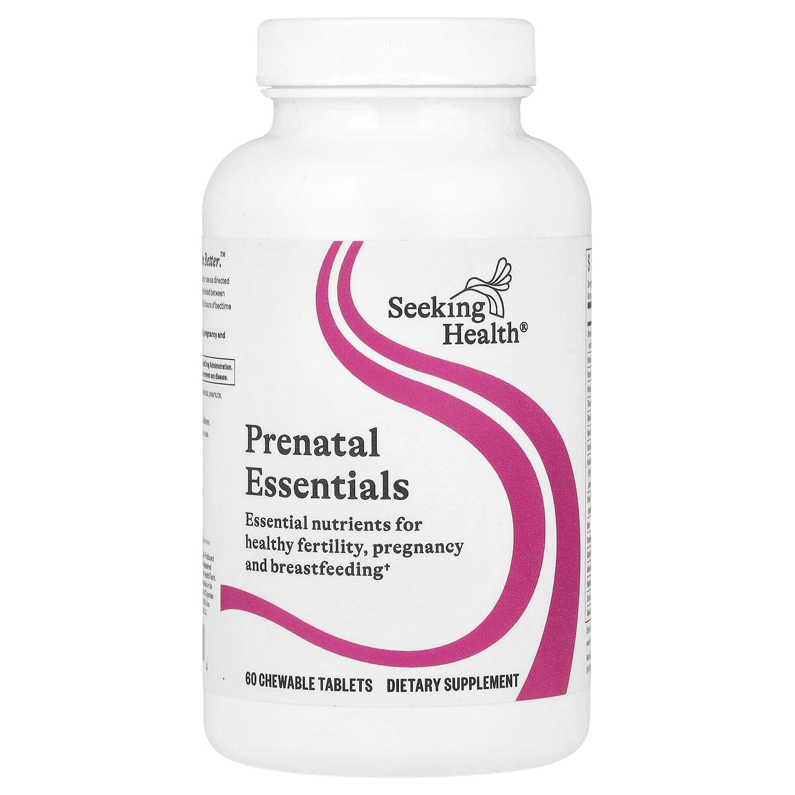 Seeking Health, Prenatal Essentials, 60 Chewable Tablets - Image 1
