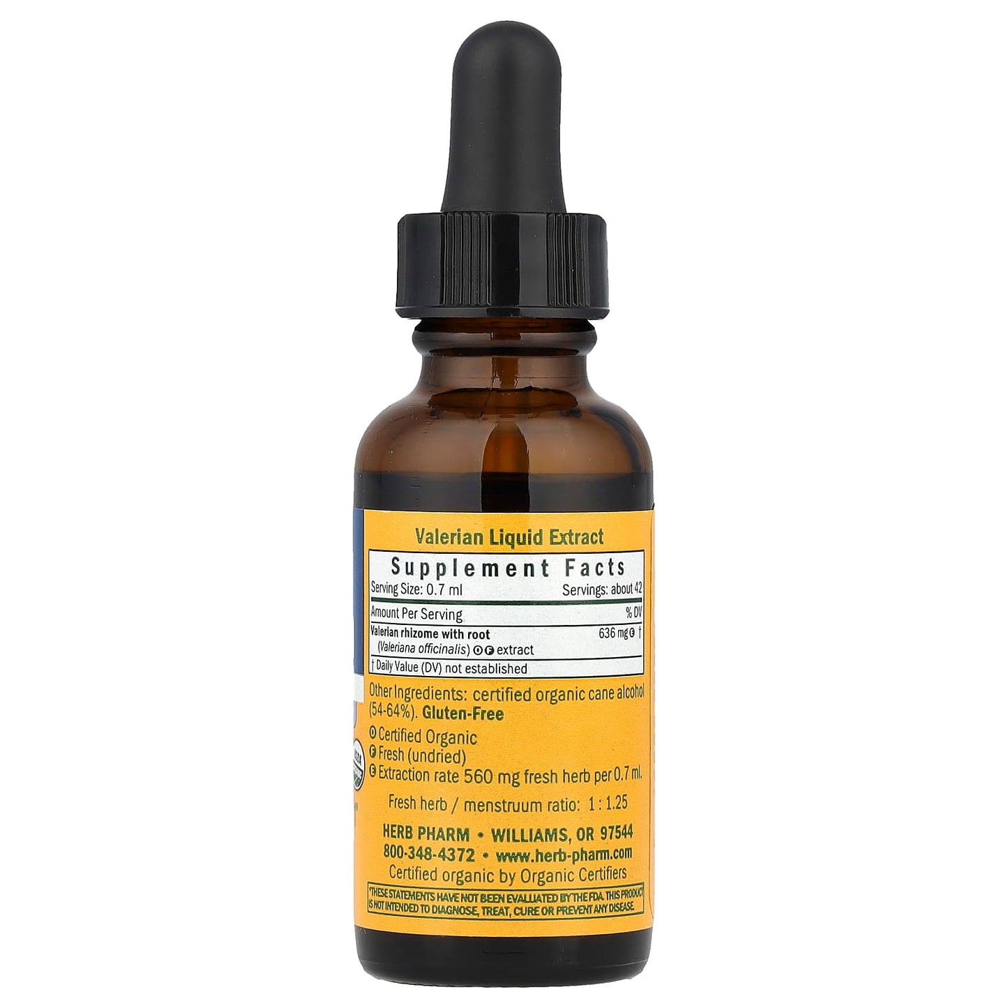 Valerian Root Liquid Extract for Relaxation & Sleep Aid | USDA Organic - Image 2