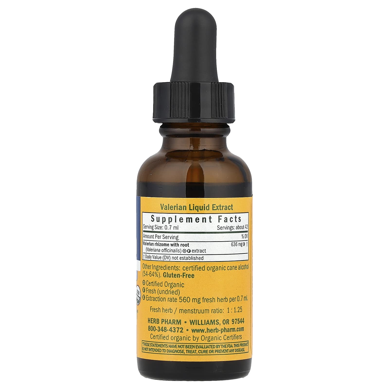 Valerian Root Liquid Extract for Relaxation & Sleep Aid | USDA Organic - Image 2