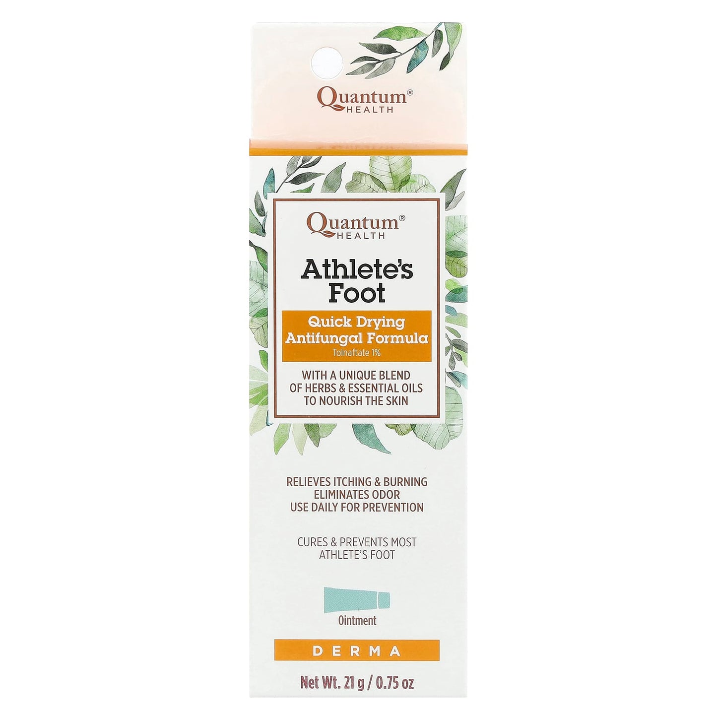 Quantum Health, Athlete's Foot, Quick Drying Antifungal Formula, 0.75 oz (21 g) - Image 2