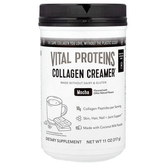 Vital Proteins, Collagen Creamer®, Mocha, 11 oz (317 g) - Image 1