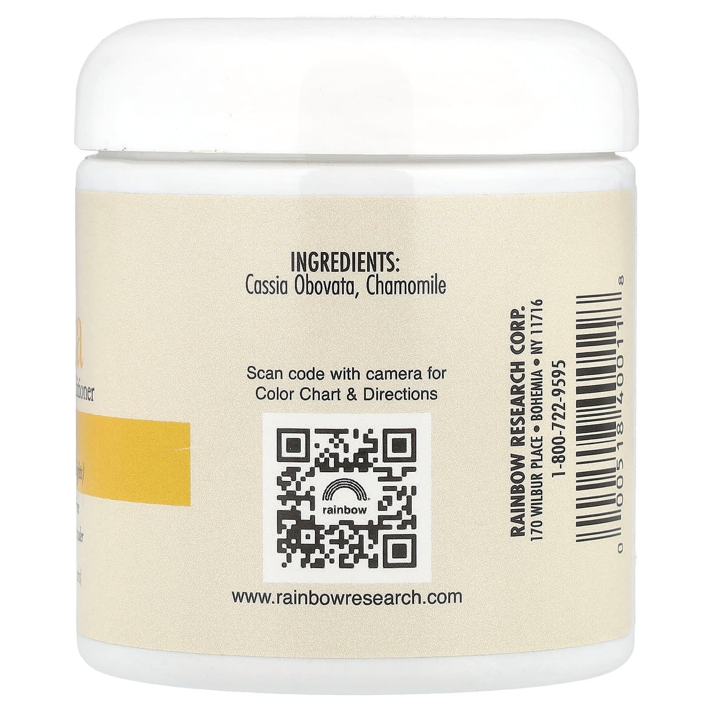 Rainbow Research, Henna, Hair Color and Conditioner, Blonde, 4 oz (113 g) - Image 2