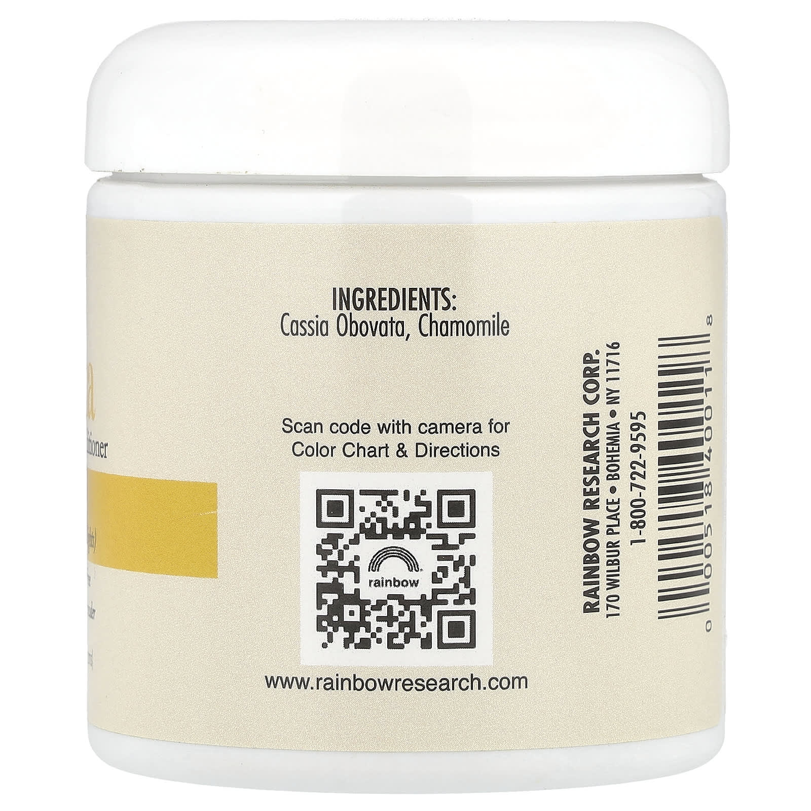 Rainbow Research, Henna, Hair Color and Conditioner, Blonde, 4 oz (113 g) - Image 2