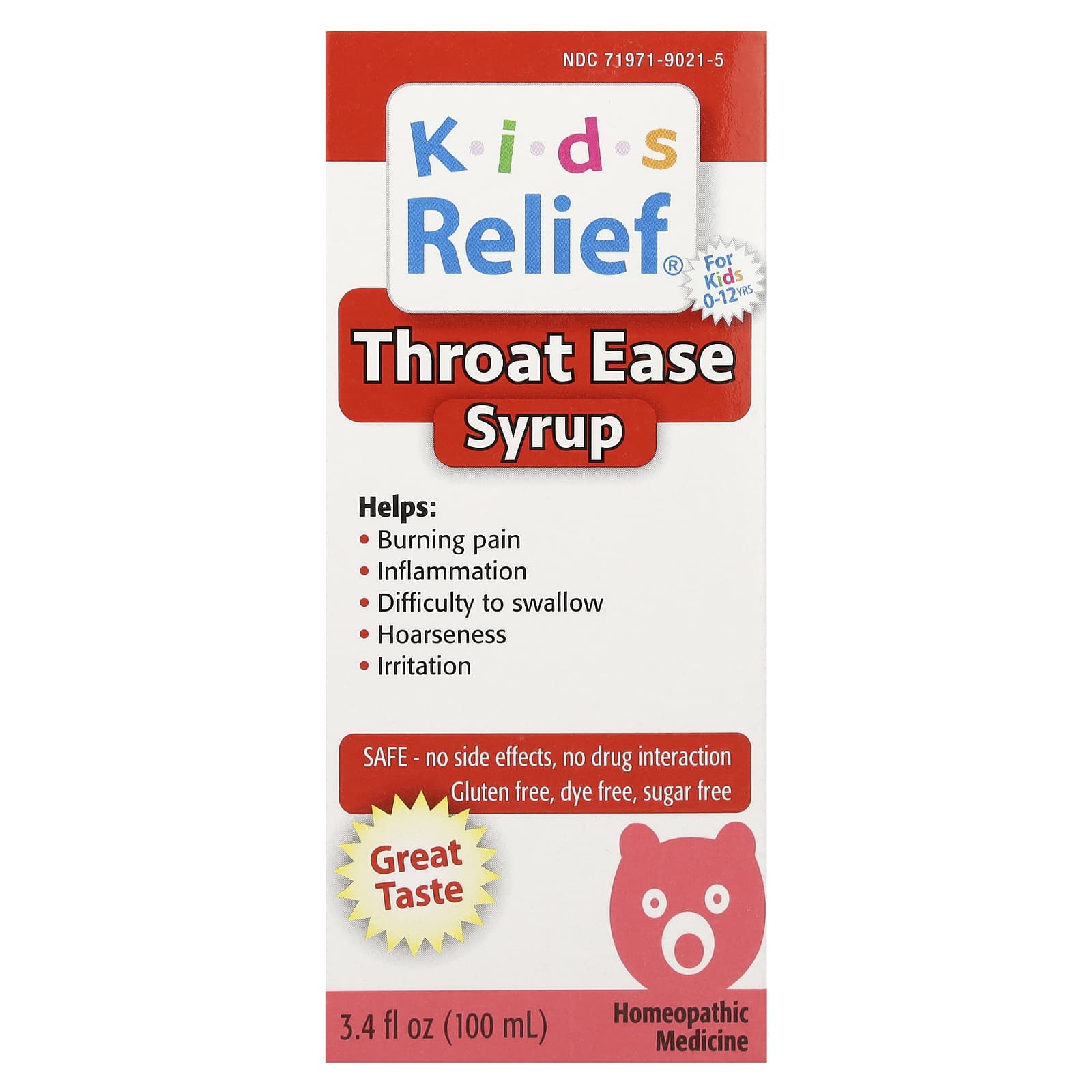 Homeopathic Sore Throat Relief for Kids - Homeolab USA - Image 1