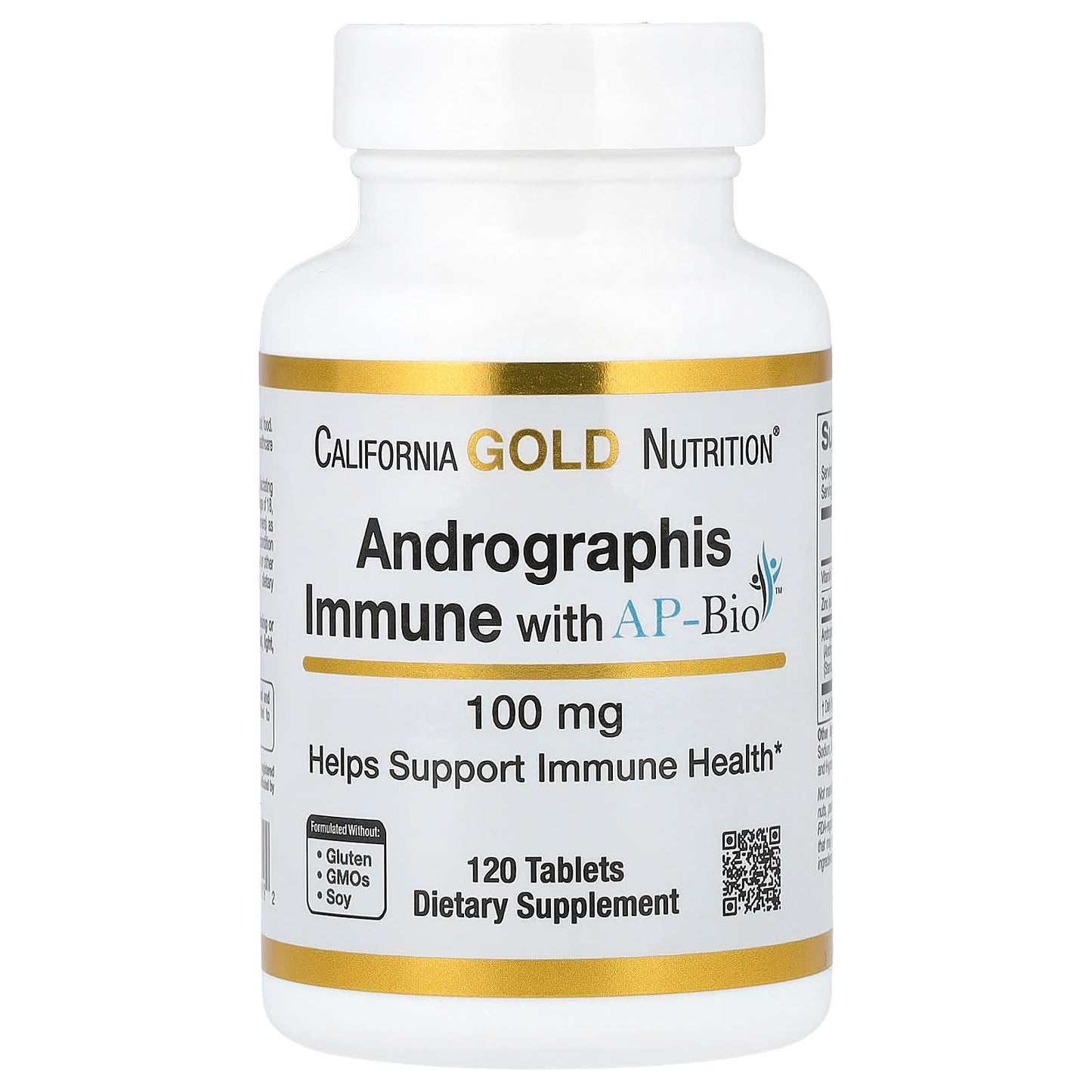 California Gold Nutrition Andrographis Immune Support Supplement - Image 1