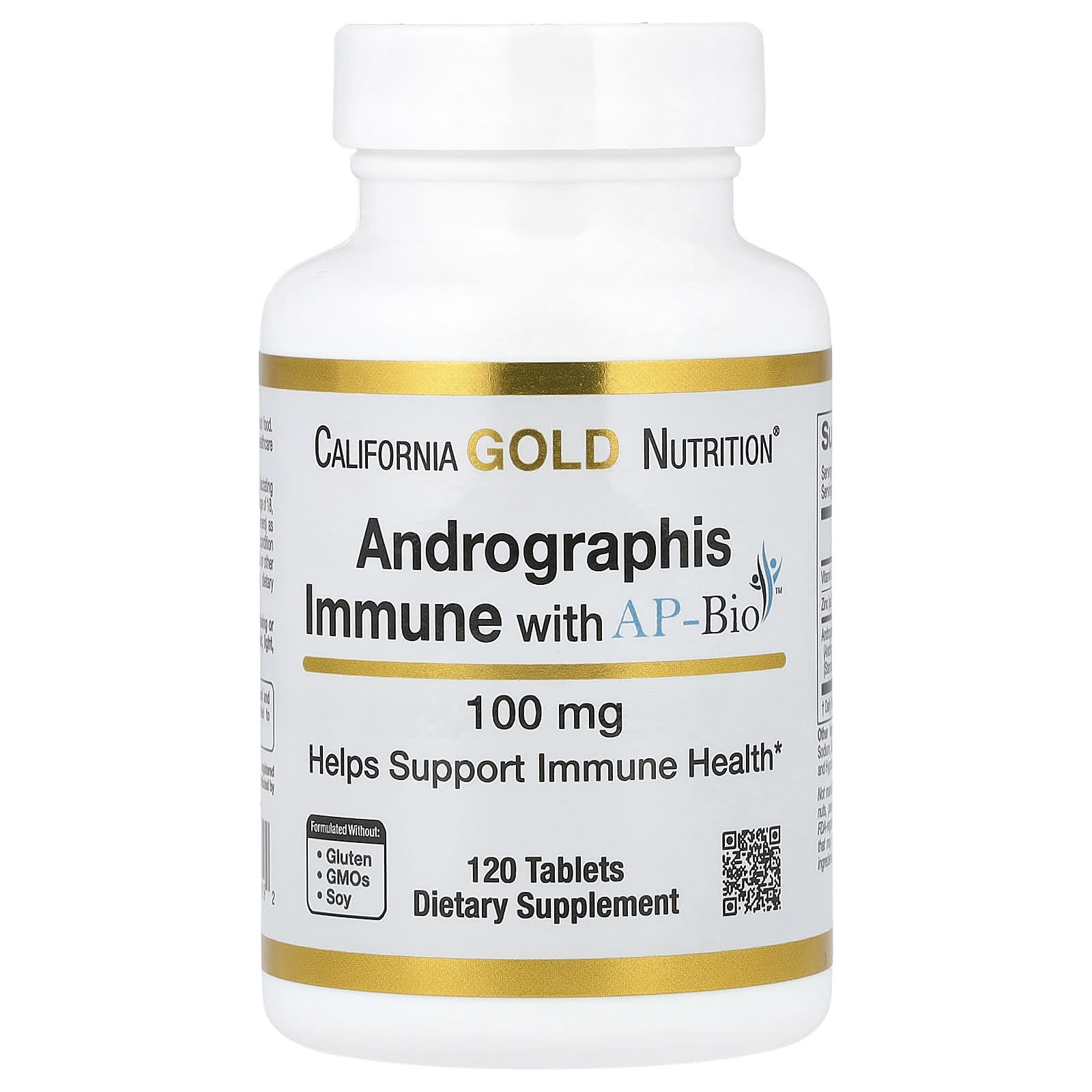 California Gold Nutrition Andrographis Immune Support Supplement - Image 1