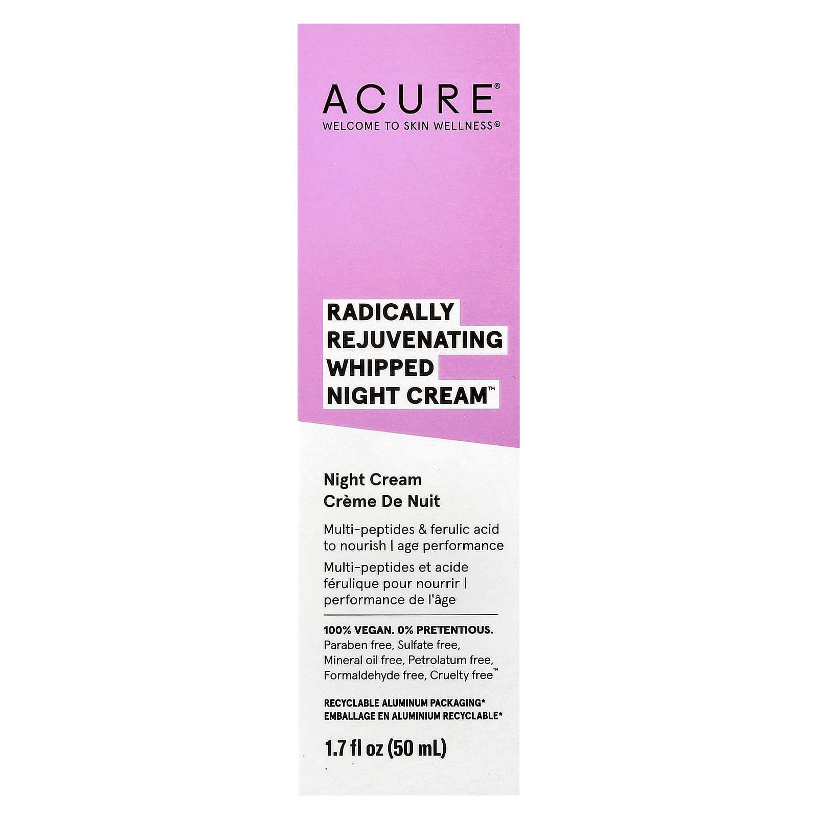 ACURE Whipped Night Cream for Hydrated Skin, 1.7 fl oz - Image 2
