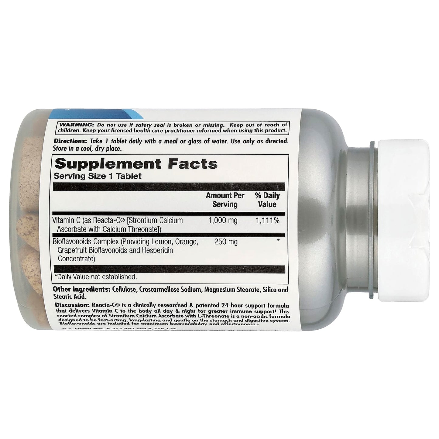 KAL, Reacta-C®, 1,000 mg, 60 Tablets - Image 2