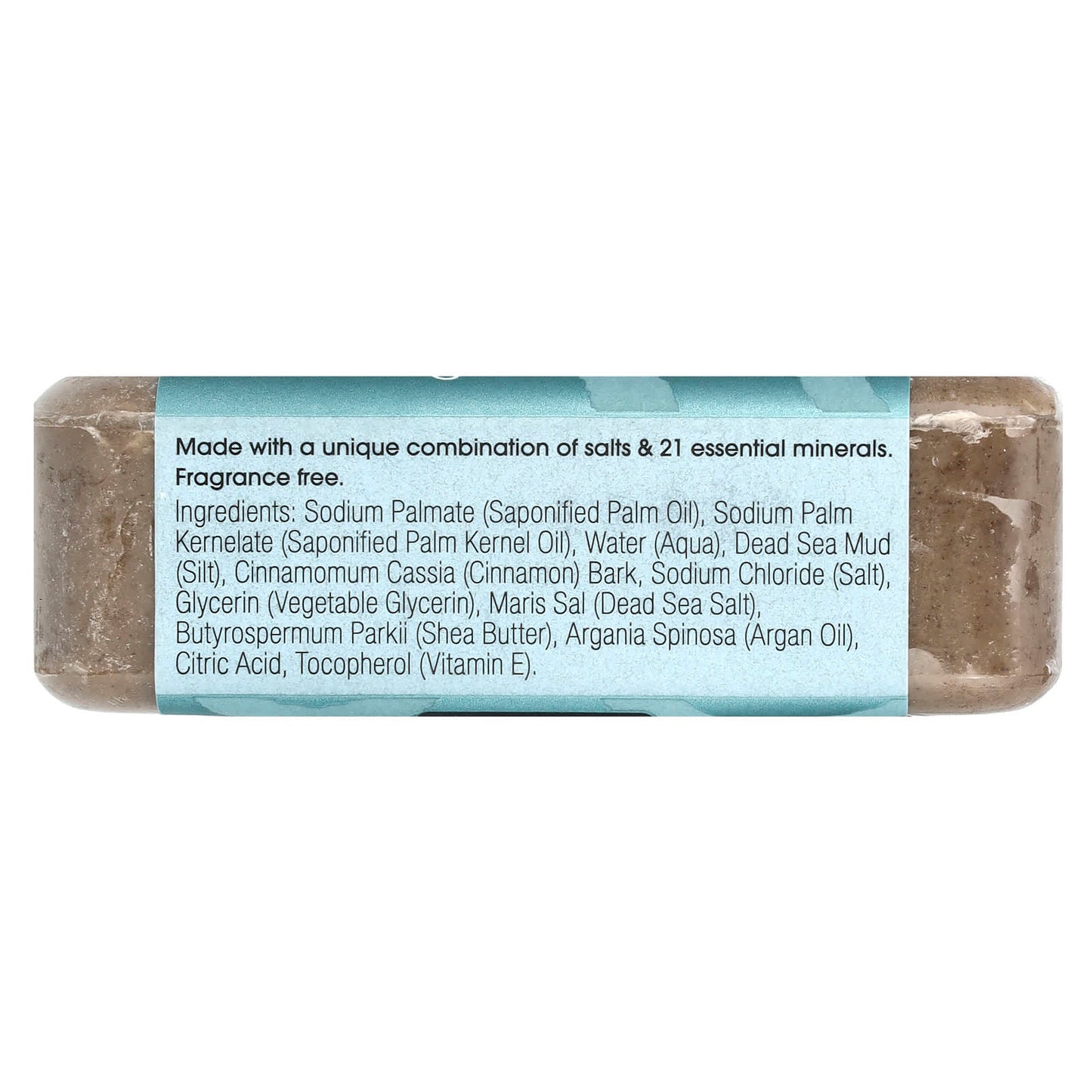 One with Nature, Dead Sea Mineral Bar Soap, Dead Sea Mud, Fragrance-Free, 7 oz (198 g) - Image 2