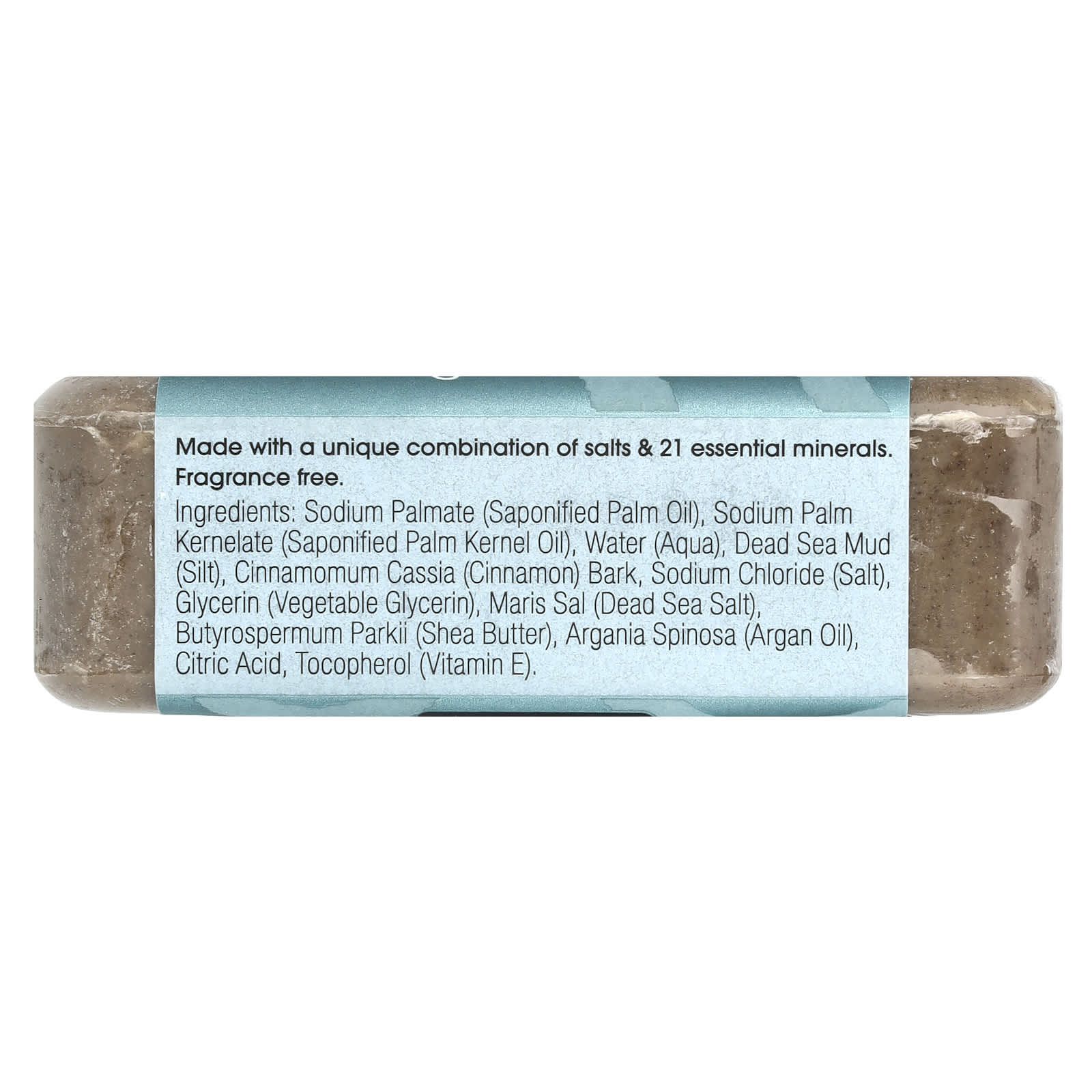 One with Nature, Dead Sea Mineral Bar Soap, Dead Sea Mud, Fragrance-Free, 7 oz (198 g) - Image 2