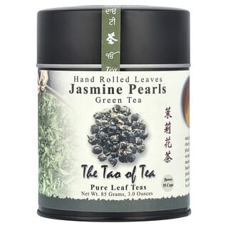 The Tao of Tea Jasmine Pearl Green Tea, 3 oz (85g) Hand Rolled Leaves