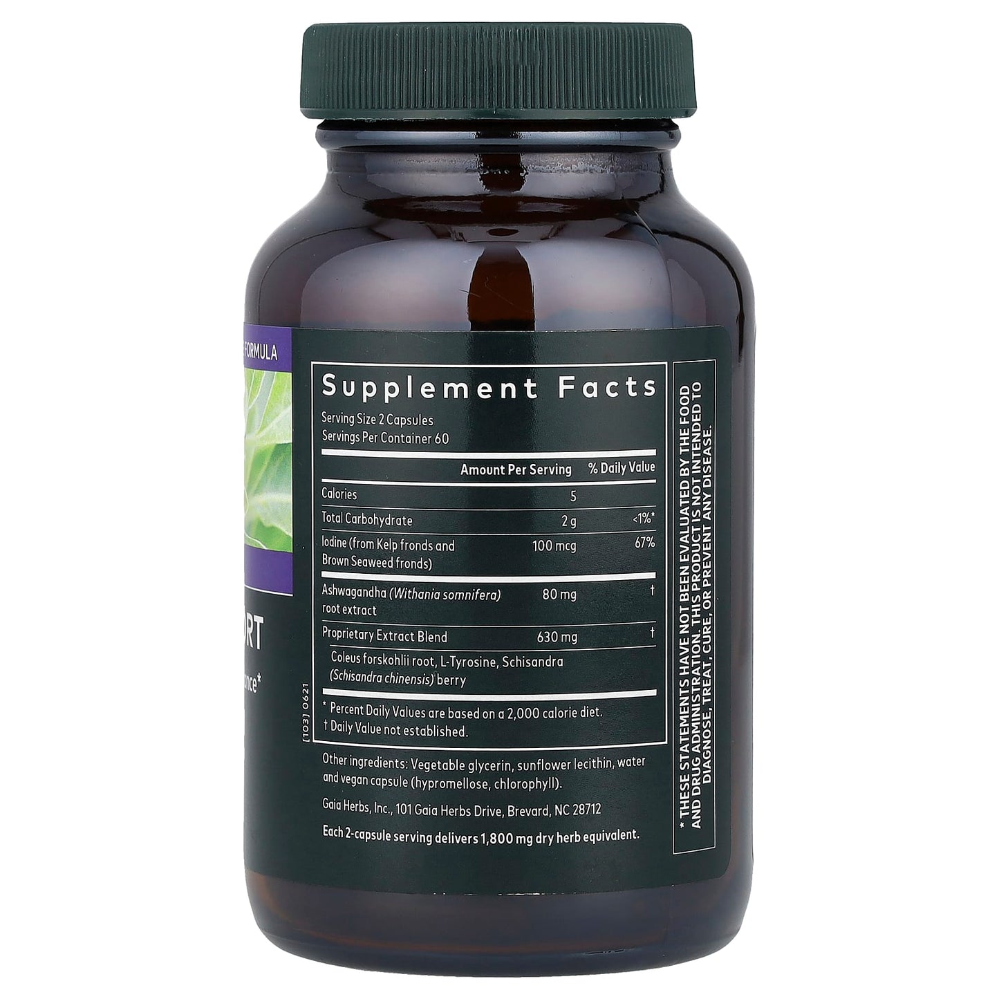 Gaia Herbs Thyroid Support: Natural Balance for Optimal Metabolism - Image 2