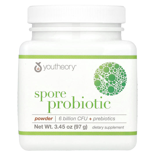 Youtheory, Spore Probiotic Powder, 6 Billion CFU, 3.45 oz (97 g) - Image 1