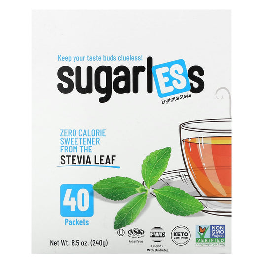 Zero-Calorie Stevia Sweetener | Sugarless for Diabetics & Keto - Image 1