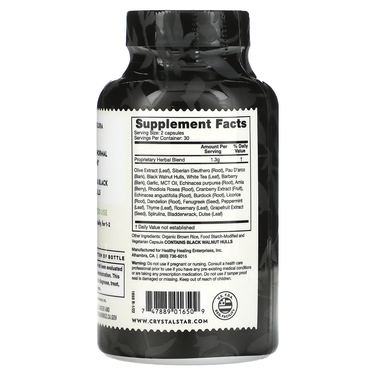 Candida Balance, 60 Vegetarian Capsules for Microbiome Support - Image 2