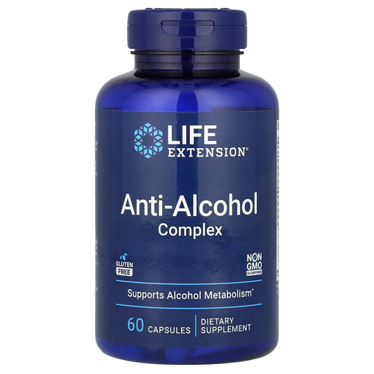 Life Extension, Anti-Alcohol Complex, 60 Capsules - Image 1