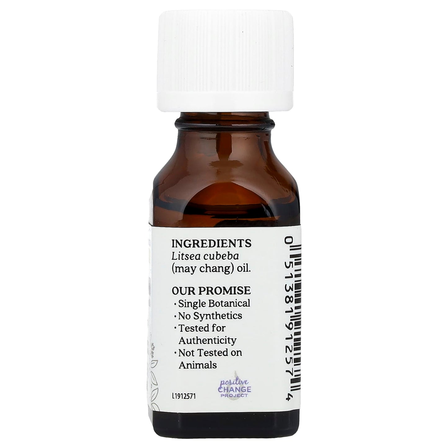 Aura Cacia May Chang Pure Essential Oil, 0.5 fl oz (15 ml) - Image 2