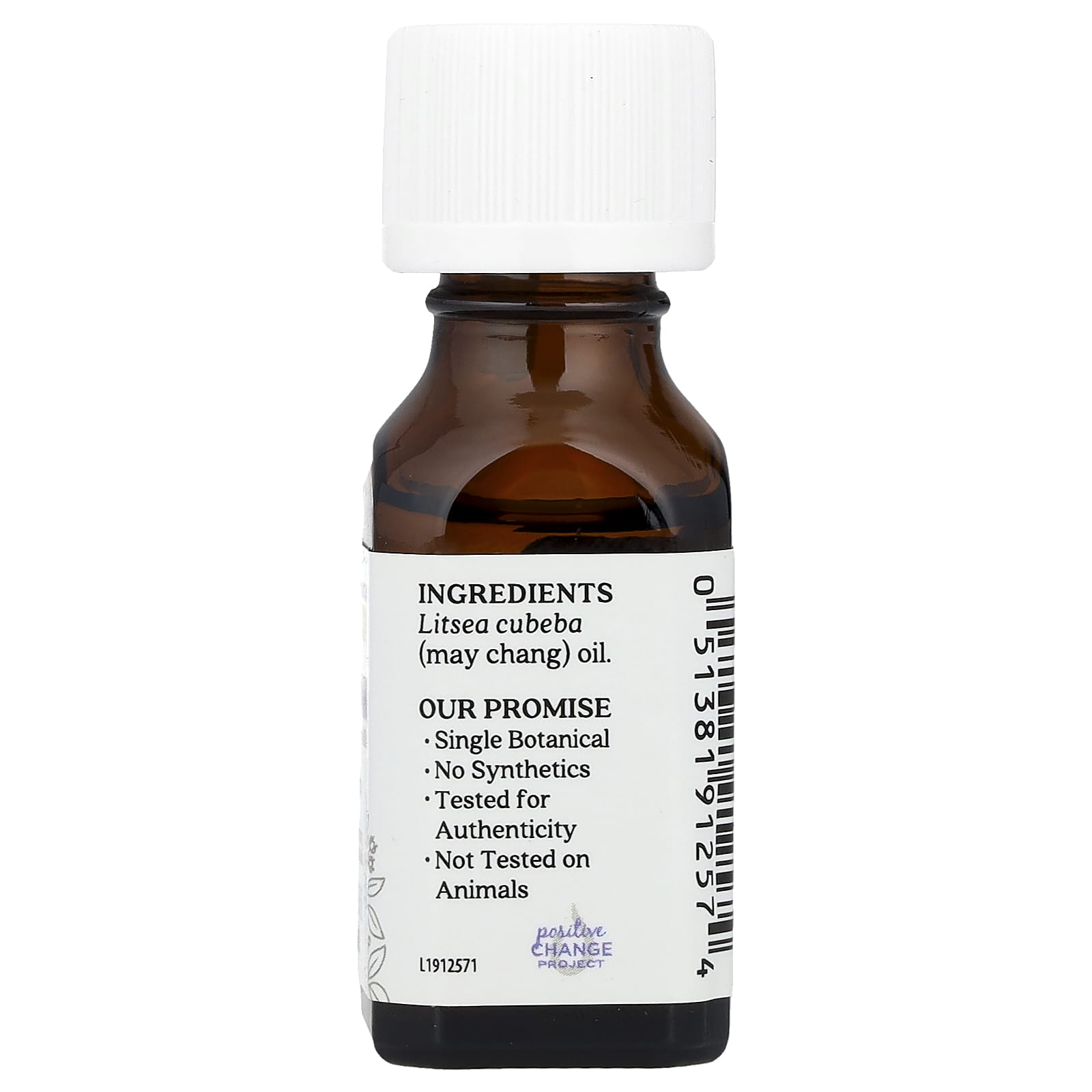 Aura Cacia May Chang Pure Essential Oil, 0.5 fl oz (15 ml) - Image 2