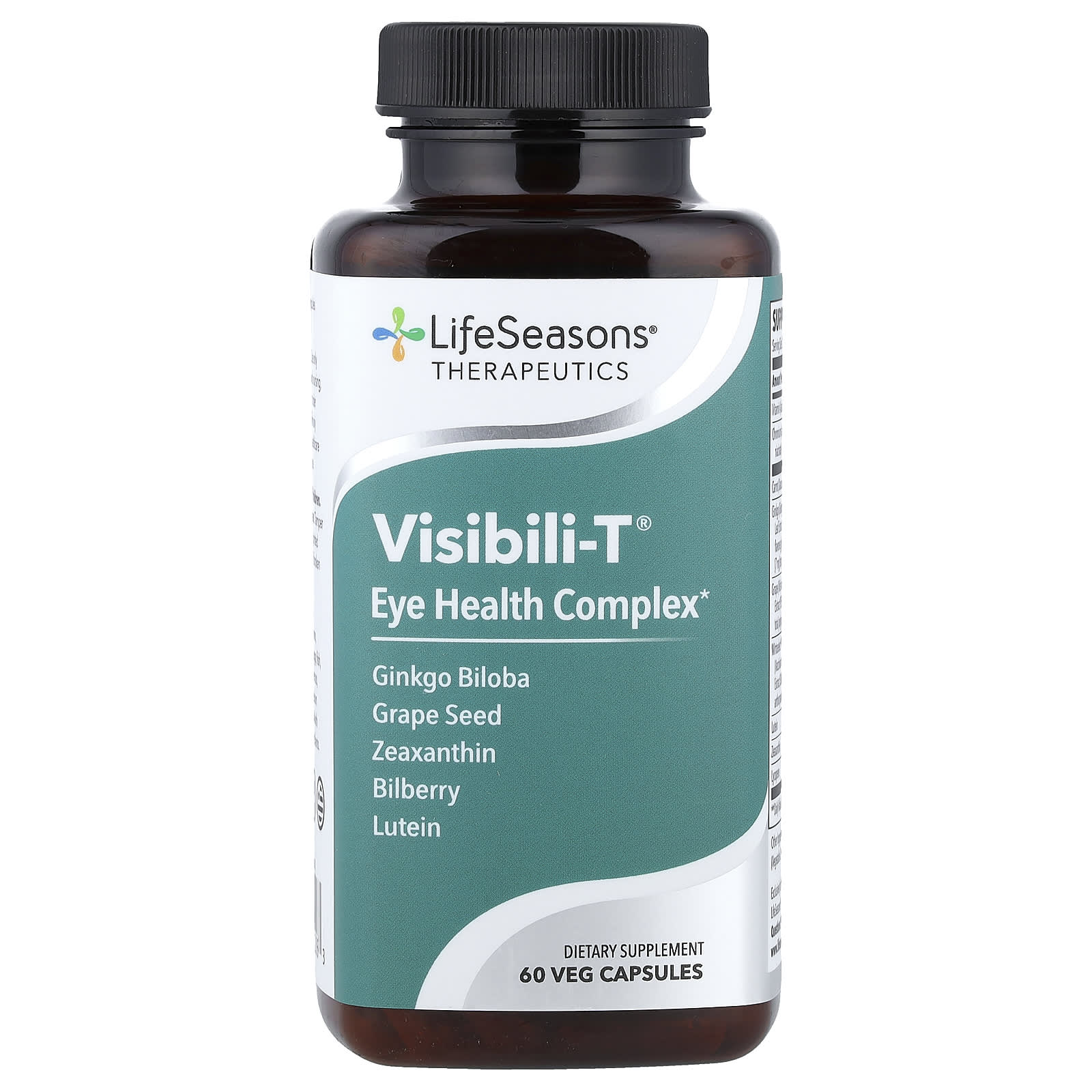 LifeSeasons, Visibili-T®, Eye Health Complex, 60 Veg Capsules - Image 1