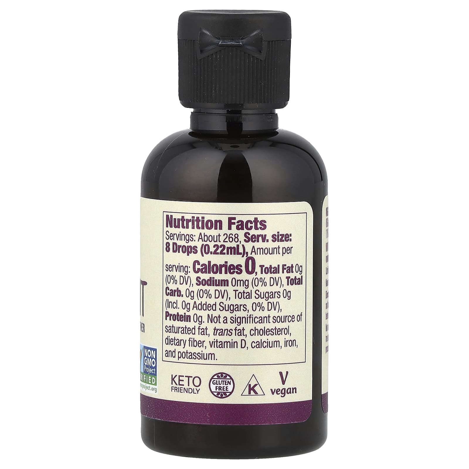 NOW Foods, Real Food, Organic Monk Fruit, Liquid Sweetener, 2 fl oz (59 ml) - Image 2
