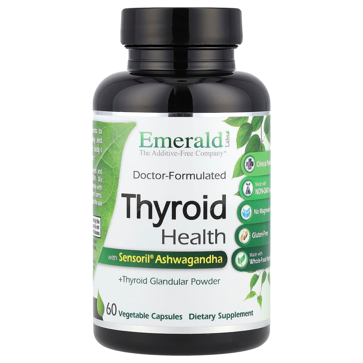 Emerald Laboratories Thyroid Health Supplement, 60 Capsules - Image 1