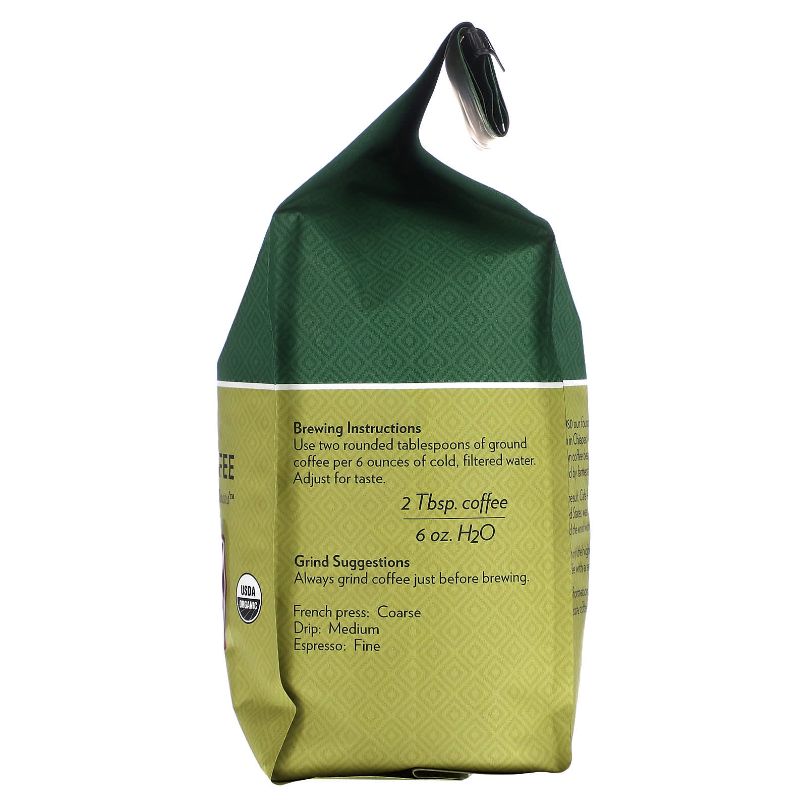 Italian-Style Organic Coffee By Cafe Altura, Whole Bean, French Roast, 20 oz - Image 2