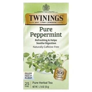 Pure Peppermint Herbal Tea by Twinings - Caffeine-Free & Refreshing