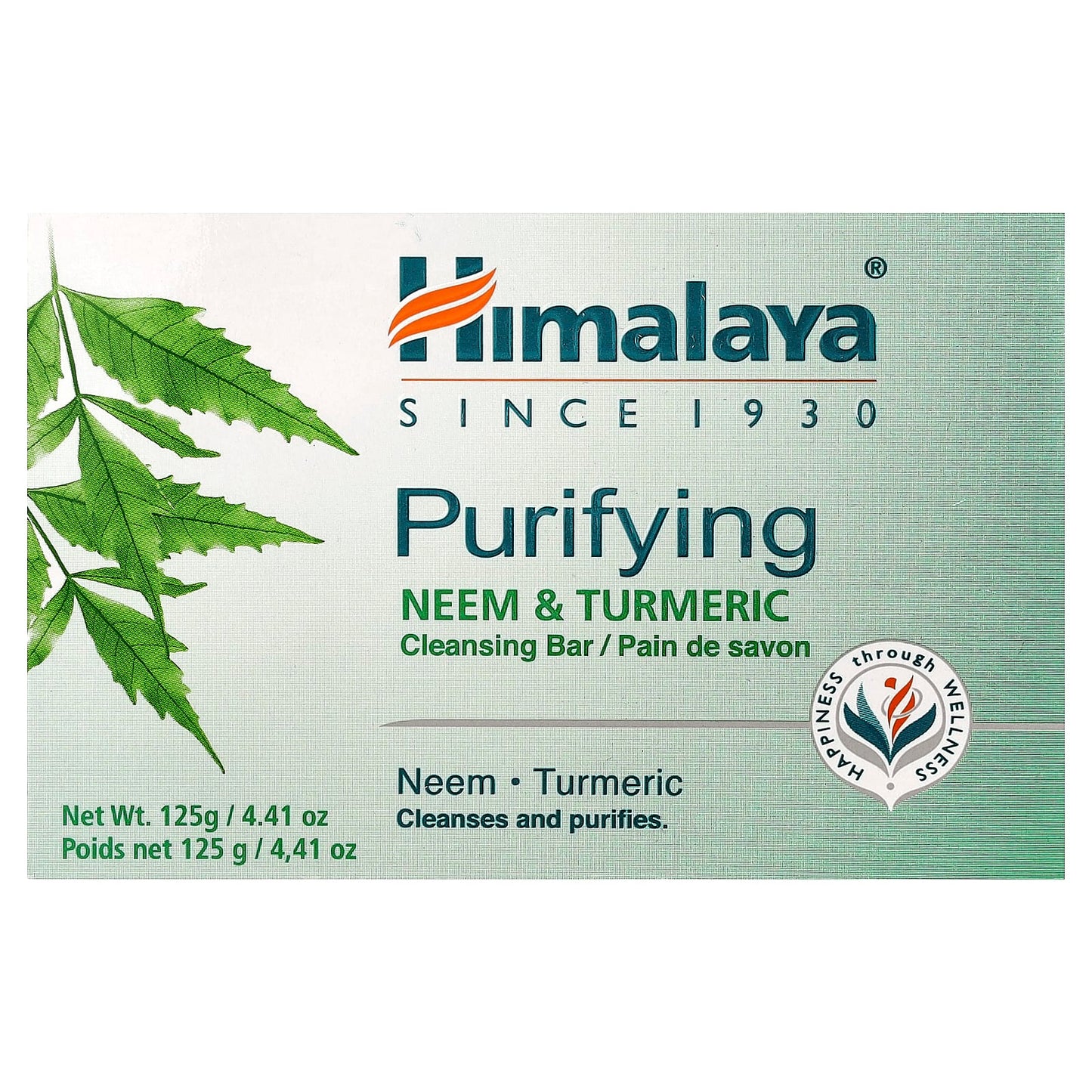 Purifying Cleansing Bar Soap by Himalaya with Neem & Turmeric - Image 1