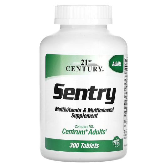 Sentry Multivitamin & Multimineral Supplement for Adults - 300 Tablets - Image 1