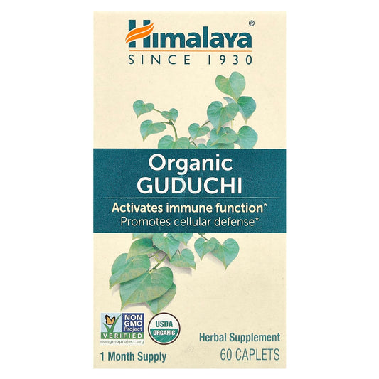 Himalaya Guduchi Organic Immunity Support Capsules - Image 1