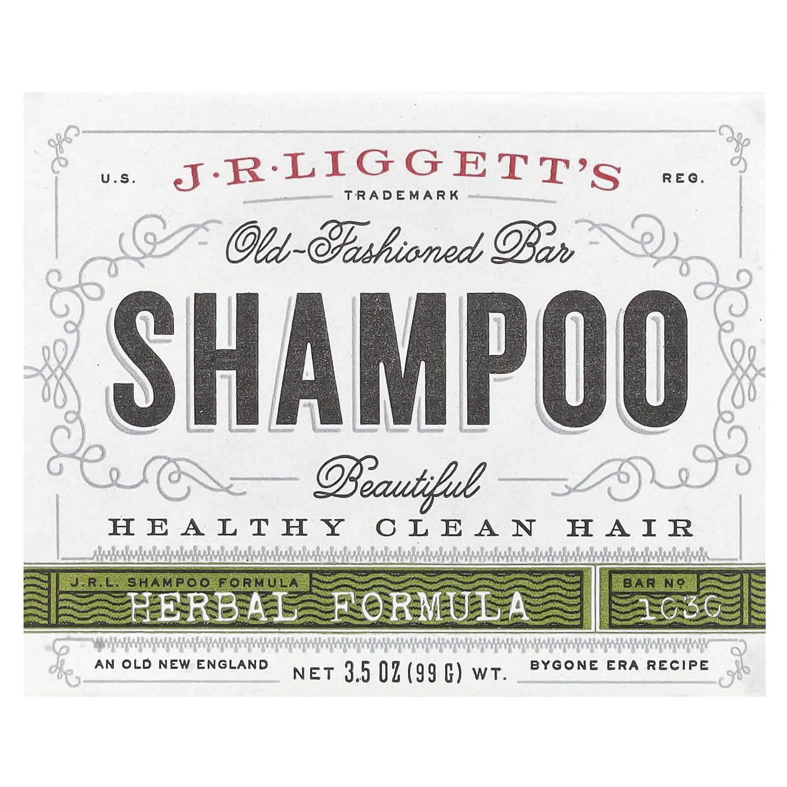 Natural Old Fashioned Shampoo Bar - Handmade in New England - Image 1