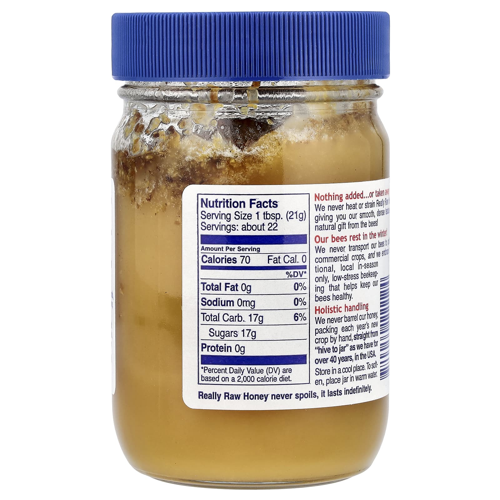 Really Raw Honey, Honey, 1 lb (453 g) - Image 2