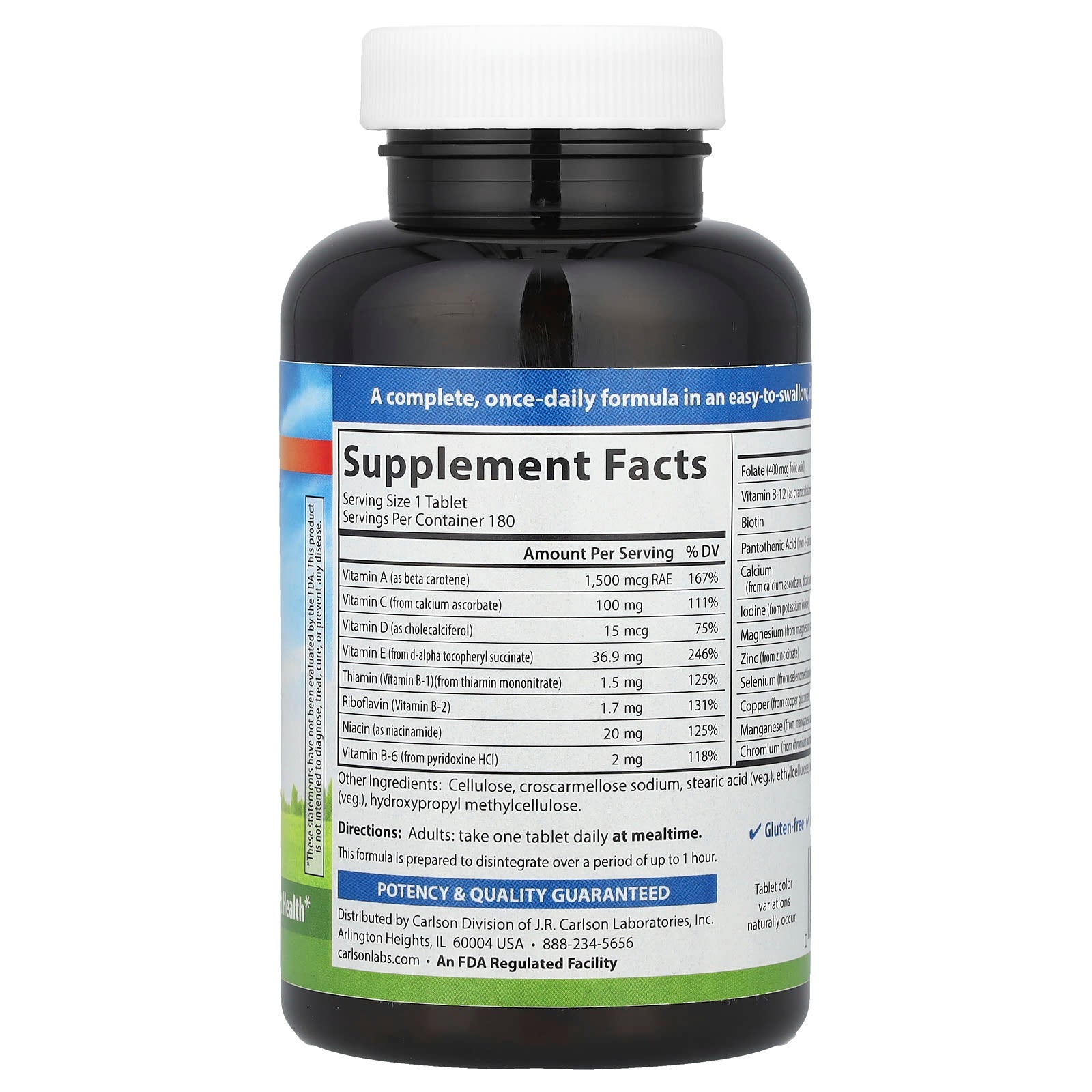 Carlson Mini Multi Vitamins for Optimal Wellness & Immune Support - Image 2
