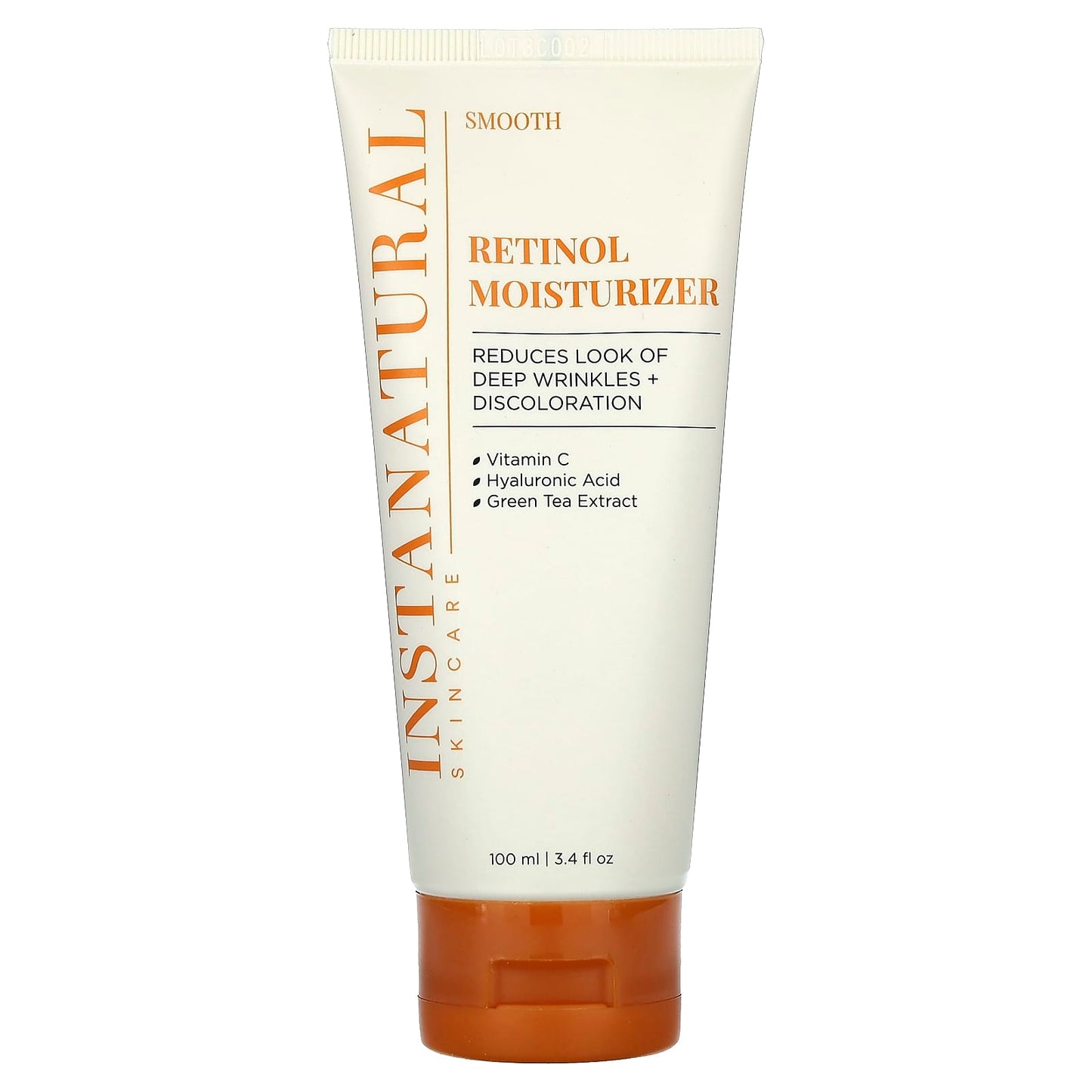 InstaNatural Retinol Moisturizer, 100ml - Reduces Wrinkles & Discoloration - Image 1