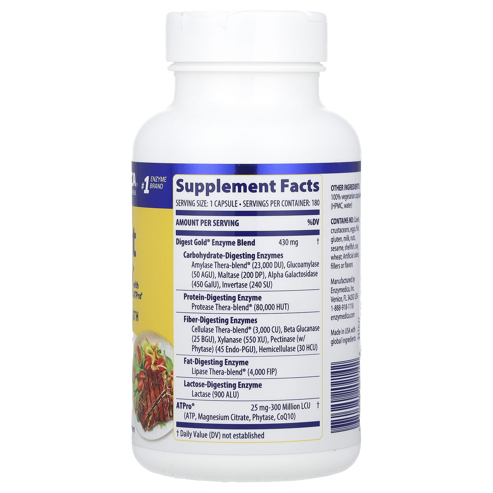 Unlock Digestive Happiness with Enzymedica Digest Gold - Image 2