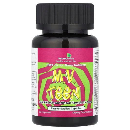 Futurebiotics M.V. Teen Multi-Vitamin & Mineral Formula - 90 Capsules - Image 1