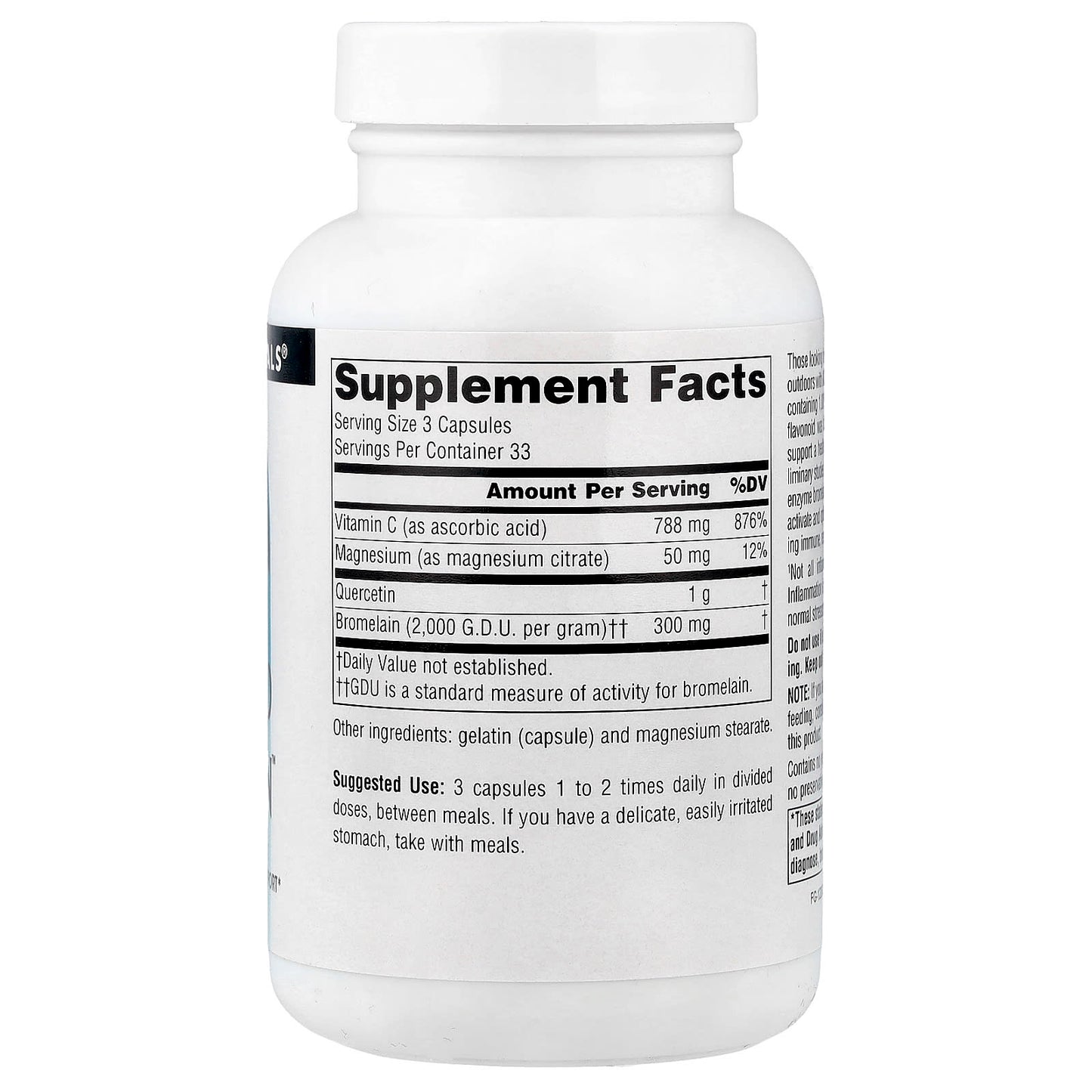 Source Naturals, Activated Quercetin™, 100 Capsules - Image 2