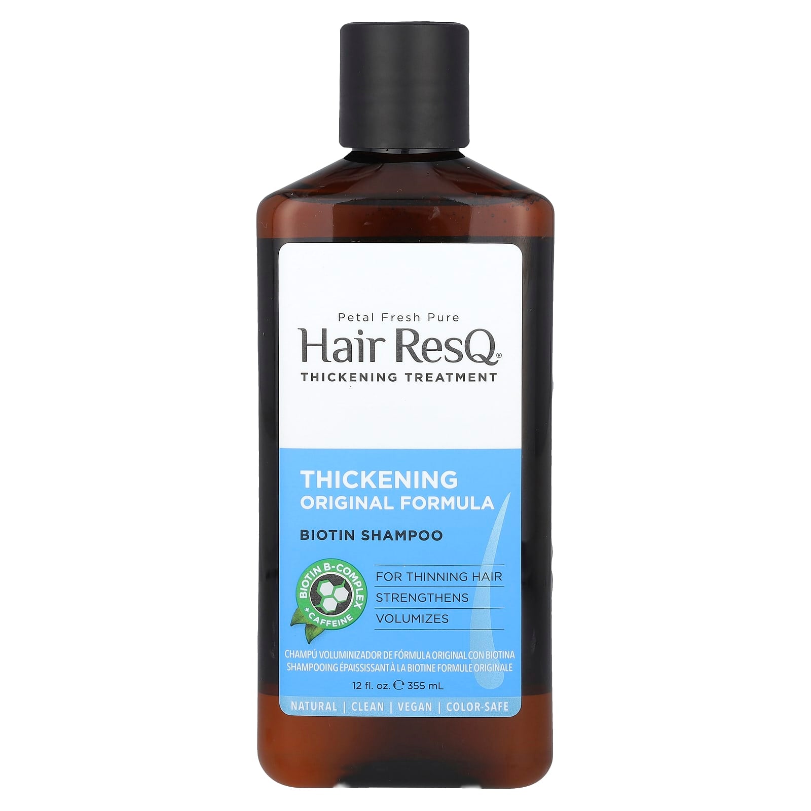 Petal Fresh, Hair ResQ®, Thickening Original Formula, Biotin Shampoo , 12 fl oz (355 ml) - Image 1