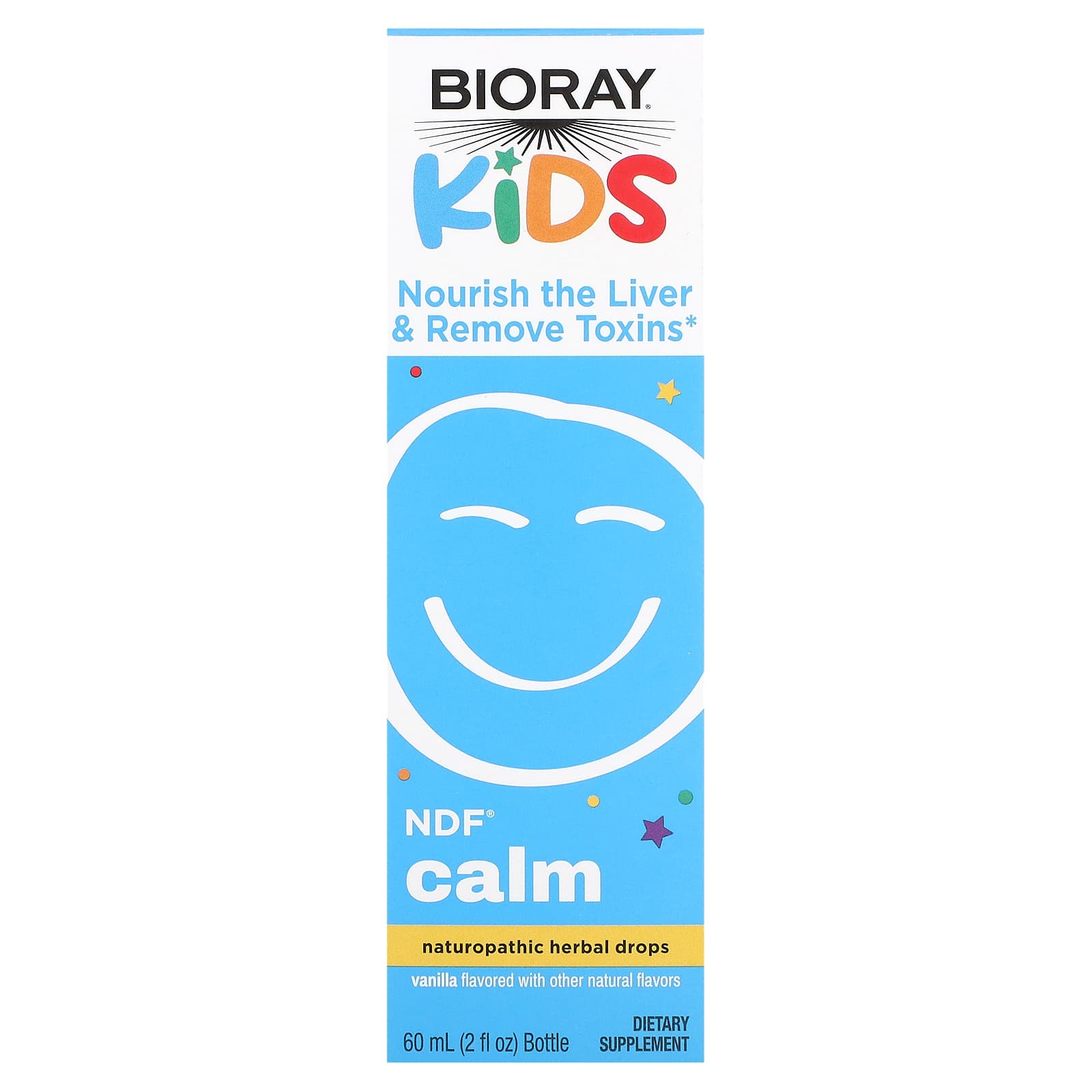 NDF Calm for Kids - Natural Detox Drops by Bioray - Image 1