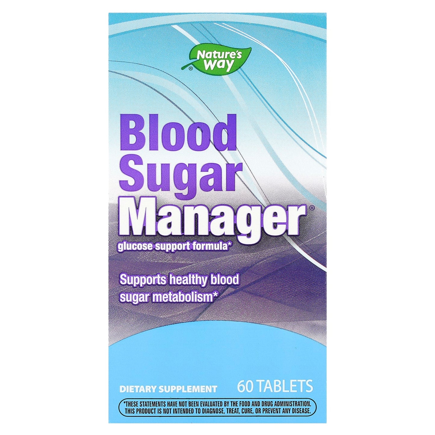 Nature's Way, Blood Sugar Manager, 60 Tablets - Image 1