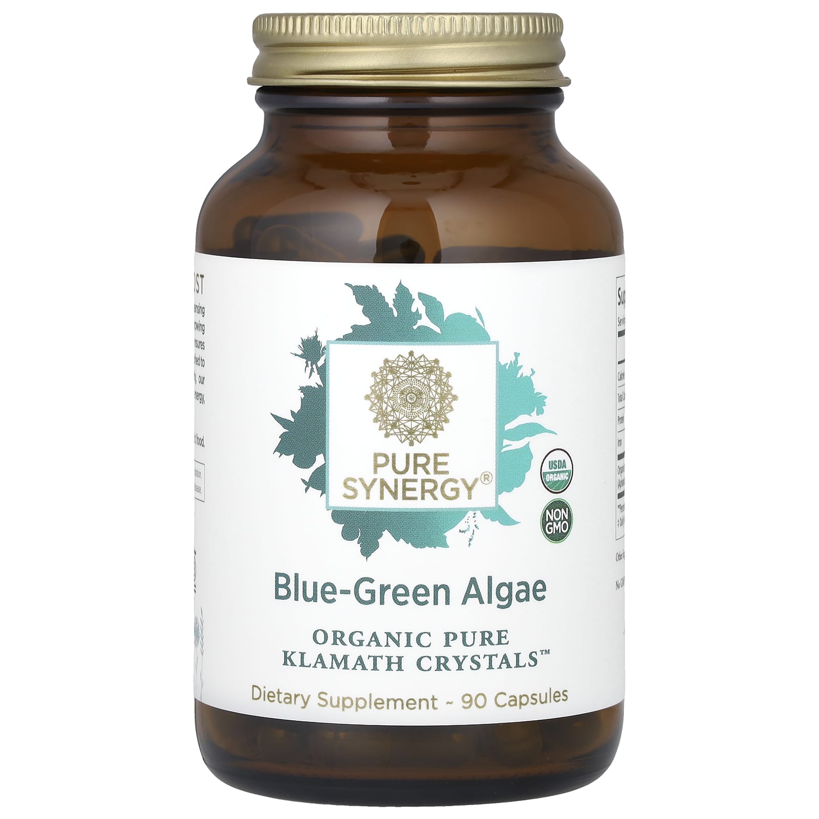 Pure Synergy, Blue-Green Algae, 90 Capsules - Image 1