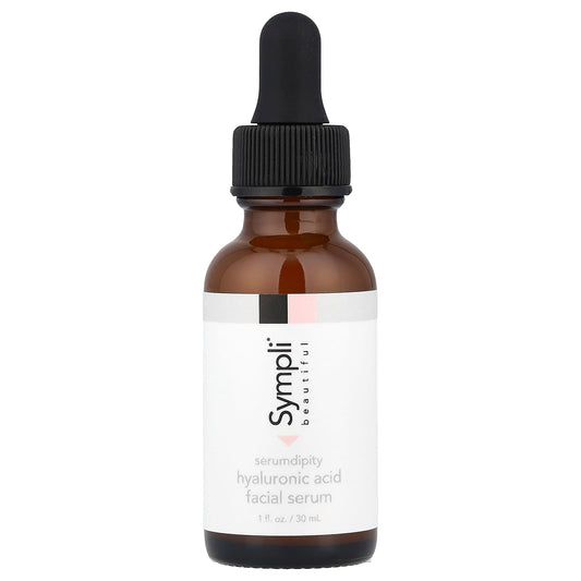 Hyaluronic Acid Facial Serum for Plumper, Smoother Skin | Sympli Beautiful - Image 1